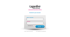 Desktop Screenshot of intranet.lagardere-global-advertising.com