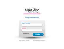 Tablet Screenshot of intranet.lagardere-global-advertising.com